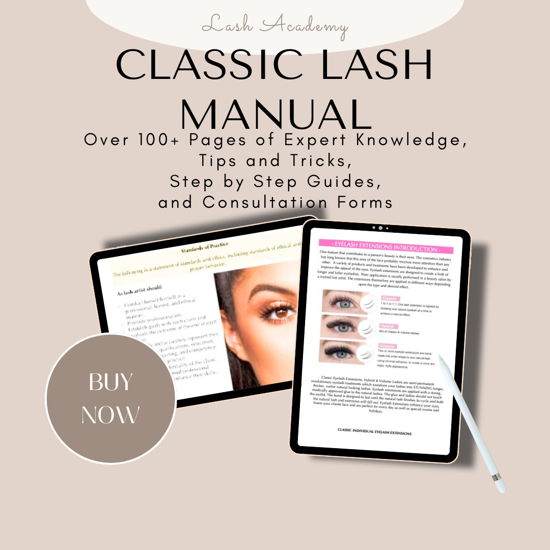 Professional Classic Lash Extension Manual