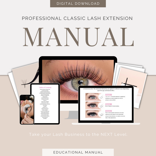 Professional Classic Lash Extension Manual