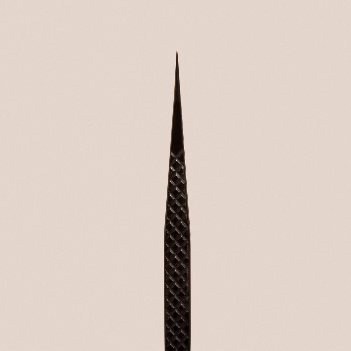 Black Straight Isolation Tweezers